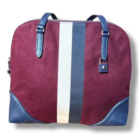 kate spade Handbags - Kate Spade Carolyn Large Felt Shoulder Bag